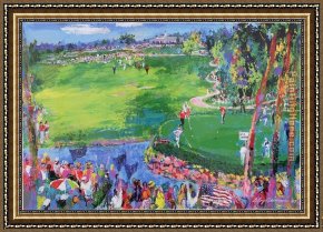 The Stirrup Cup Framed Paintings - Ryder Cup by Leroy Neiman