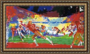 Spirits at Play II Framed Paintings - Super Play by Leroy Neiman
