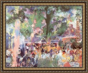 Tavern of The Crescent Moon Framed Paintings - Tavern on the Green by Leroy Neiman