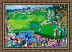The Stirrup Cup Framed Paintings - the 37th Ryder Cup by Leroy Neiman