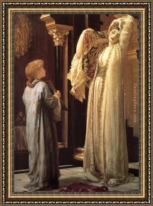 Leighton Framed Paintings - Light of the Harem by Lord Frederick Leighton
