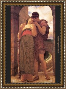 Leighton Framed Paintings - Wedded by Lord Frederick Leighton