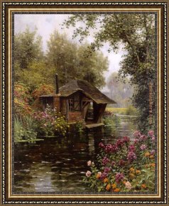 Louis Le Nain Framed Paintings - A Beaumont-le-Roger by Louis Aston Knight