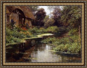 Summer Framed Paintings - Summer Afternoon by Louis Aston Knight