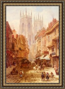 Diana Cecil, Countess of Oxford Framed Paintings - Oxford by Louise Rayner