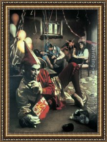 Luis Framed Paintings - Do Not Tell Anyone by Luis Jose Estremadoyro