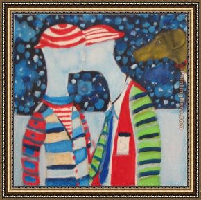 Star of The Ballet Framed Paintings - Stars by Lyndal Campbell