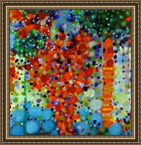 Untitled Framed Paintings - Untitled 8 by Lyndal Campbell