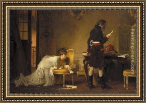 Stone Framed Paintings - An Appeal for Mercy, 1793 by Marcus Stone