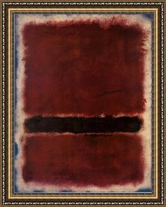 Untitled Framed Paintings - Untitled 1963 by Mark Rothko