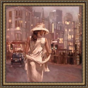 Sleeping Beauty Framed Paintings - Timeless Beauty by Mark Spain