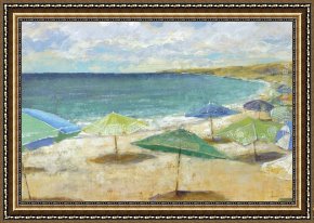 Longo Framed Paintings - Sea of Shade by Michael Longo