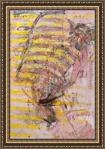 Sunny Framed Paintings - Sunny Wind II by Misti Pavlov