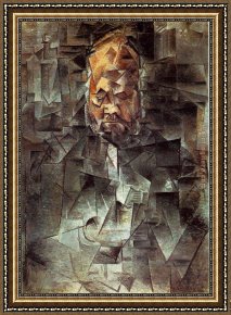 Pablo And Francesca Framed Paintings - Ambroise Vollard by Pablo Picasso