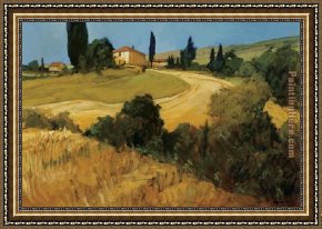 Philip Craig Framed Paintings - Bella Toscana by Philip Craig