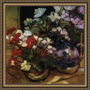 Philip Craig Framed Paintings - Bouquet for Two by Philip Craig