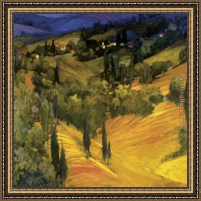 Tuscany Framed Paintings - Classic Tuscany by Philip Craig