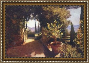 Philip Craig Framed Paintings - Lemon Tree Verona by Philip Craig