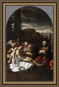 Piet Mondrian Framed Paintings - Piet&agrave; by Pietro da Cortona