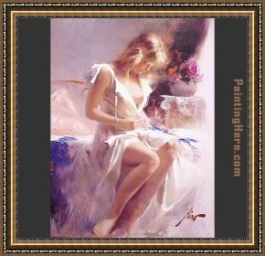 Early Winter in The Sierra Nevada Framed Paintings - Early Morning by Pino