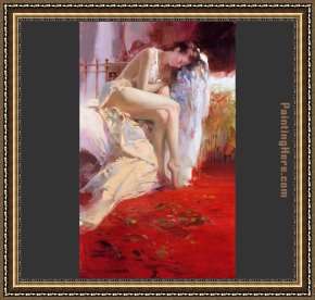 Street of Dreams Framed Paintings - Fanciful Dream by Pino