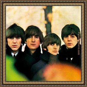 Beatles Framed Paintings - Beatles for sale by Pop art