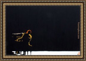 Merry As The Day Is Long Framed Paintings - long stage ray by Pop art