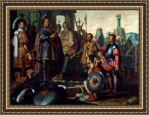 Rembrandt Framed Paintings - History Painting by Rembrandt
