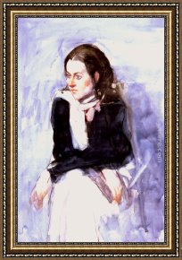 Yanow Framed Paintings - American Beauty by Rhoda Yanow