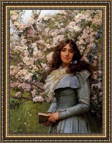 Serenity Framed Paintings - Serenity by Robert Reid