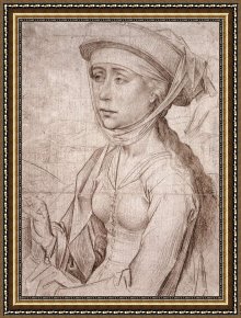 Der Jubil Framed Paintings - St Mary Magdalene by Rogier van der Weyden