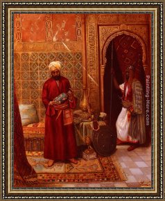 Rudolphe Framed Paintings - The New Acquisition by Rudolphe Weisse