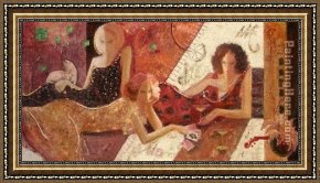 Magic Moments Framed Paintings - Magic in the Summer Night by Sabzi