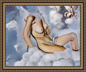 Salvador Dali Framed Paintings - Honey is Sweeter than Blood by Salvador Dali