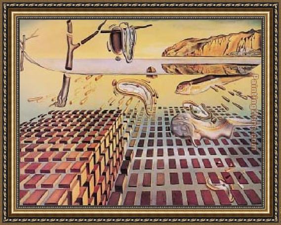 Salvador Dali The Disintegration of the Persistence of Memory Framed ...