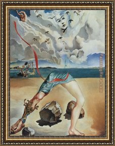 Untitled Framed Paintings - Untitled by Salvador Dali