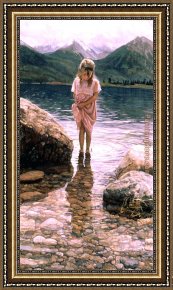 Beauty Framed Paintings - Nature's Beauty by Steve Hanks