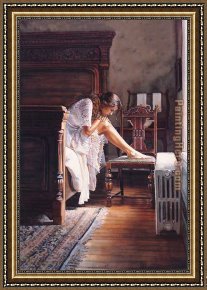 The Guard Room Framed Paintings - Room to Think by Steve Hanks