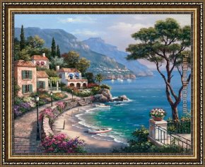 Sung Kim Framed Paintings - Escape by Sung Kim