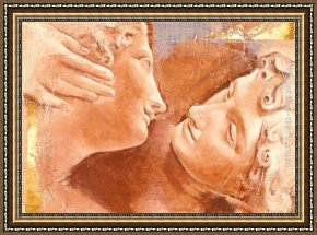 Classical Framed Paintings - Classical Romance by Talantbek Chekirov