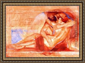 Close to Home Framed Paintings - Close Encounter by Talantbek Chekirov