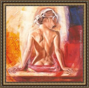 Spirits at Play II Framed Paintings - Play of Light by Talantbek Chekirov