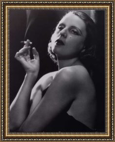Lempicka Framed Paintings - Photo Tamara De Lempicka 02 by Tamara de Lempicka