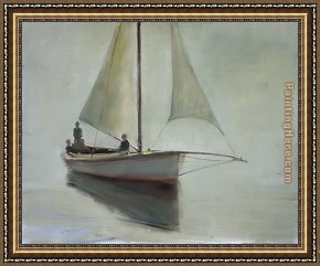 A Little Prince Likely in Time to Bless a Royal Throne Framed Paintings - Anne Packard Another Time by Unknown Artist