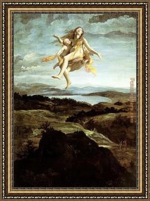 Giovanni Cimabue Framed Paintings - Assumption of Magdalene By Giovanni Lanfranco by Unknown Artist