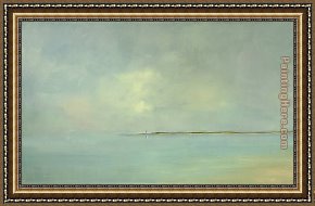 Cape Framed Paintings - Cape Light by Unknown Artist
