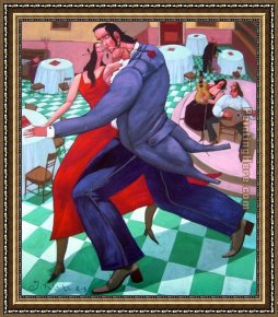 Flower Carrier Framed Paintings - flower carrier by Unknown Artist