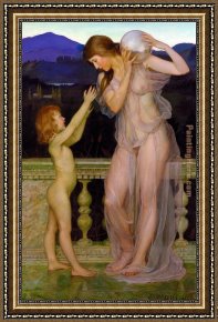 Henry Lejeune Framed Paintings - Henry Brown Fuller Illusions Before 1901 by Unknown Artist