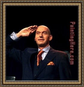 Salute Framed Paintings - Salute II by Unknown Artist