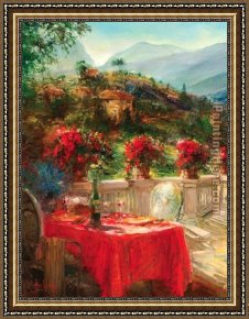 The Day's Bag Framed Paintings - Stephen Shortridge The Calm Of Day by Unknown Artist